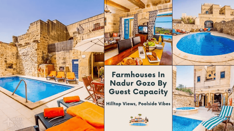 Nadur Farmhouses: Your Guide to Private-Pool Stays in Gozo for Expats
