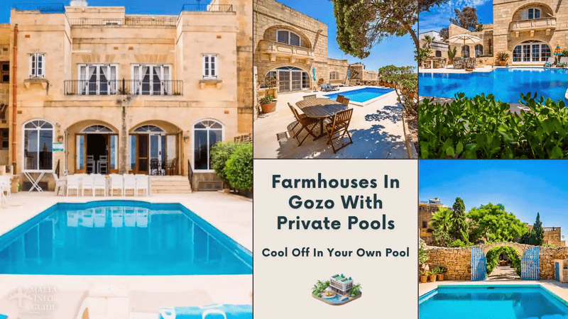 Your Guide to Private Pool Farmhouses in Gozo: Perfect for Expat Getaways